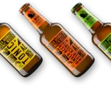 Drei Flaschen Aqua Monaco: Tonic Water, Ginger Beer und Bitter Lemon. Erfrischende Getränke für jeden Geschmack.