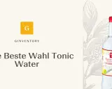 Flasche Rewe Beste Wahl Tonic Water mit Chinin. Perfekt für Gin-Liebhaber.