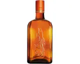 Bernsteinfarbene Flasche mit eingeprägtem Schriftzug, eine Cointreau Alternative für Cocktails.