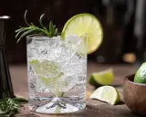 Erfrischender Gin Tonic mit Limette und Rosmarin. Ein fruchtig-herbes Rezept, das Lust auf mehr macht.