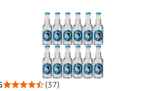 Zwölf Flaschen Thomas Henry Soda Water, perfekt für erfrischende Drinks.
