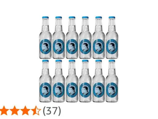Zwölf Flaschen Thomas Henry Soda Water, perfekt für erfrischende Drinks.