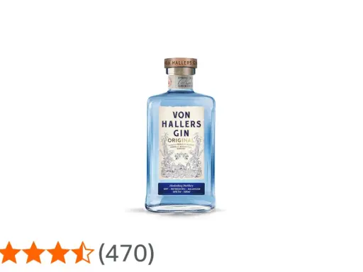 Von Hallers Gin Original, ein deutscher Gin aus dem Botanischen Garten. Perfekt für einen erfrischenden Gin Tonic.