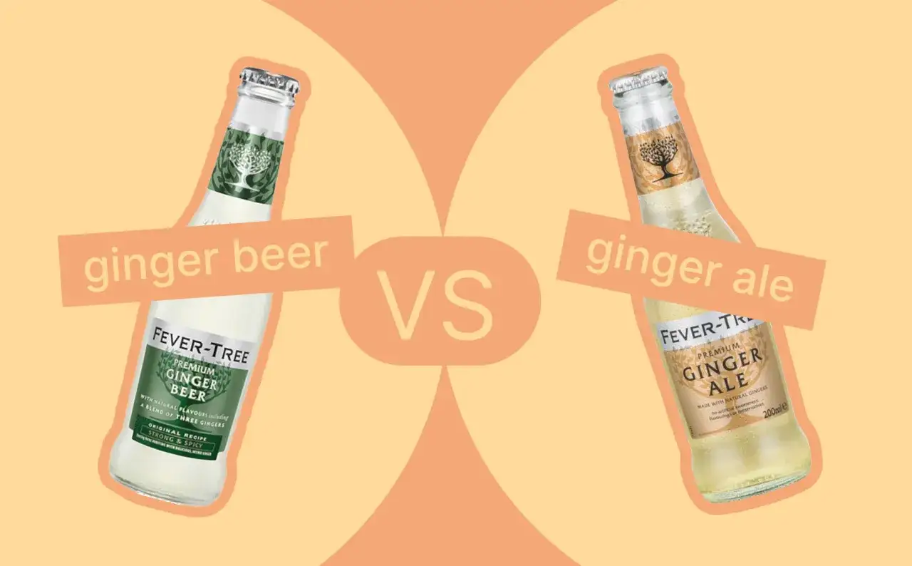 Vergleich: Fever-Tree Ginger Beer (stark & w&uuml;rzig) vs. Fever-Tree Ginger Ale (mild).