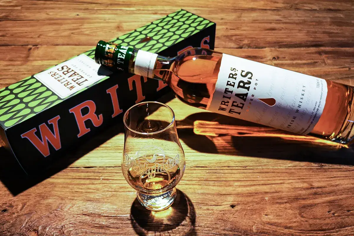 Writer's Tears Copper Pot: Eine von vielen irischer whiskey sorten, bereit zum Genuss.